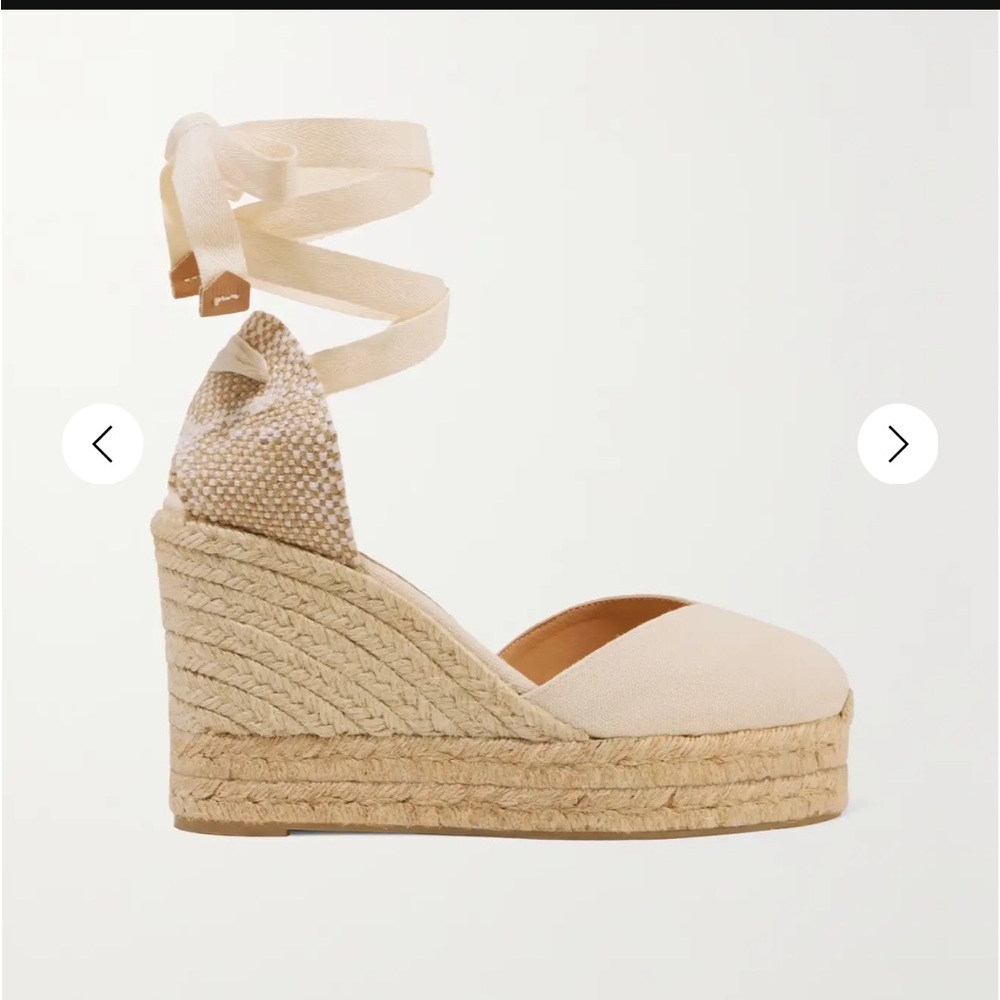 NEVER WORN Castaner Wedges